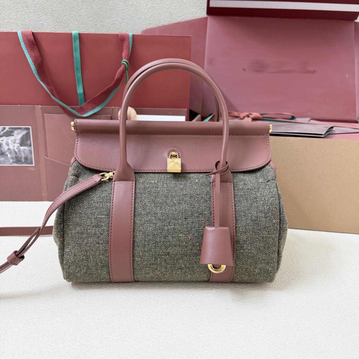 LP Caramel Sage LOOM 25Small handbag