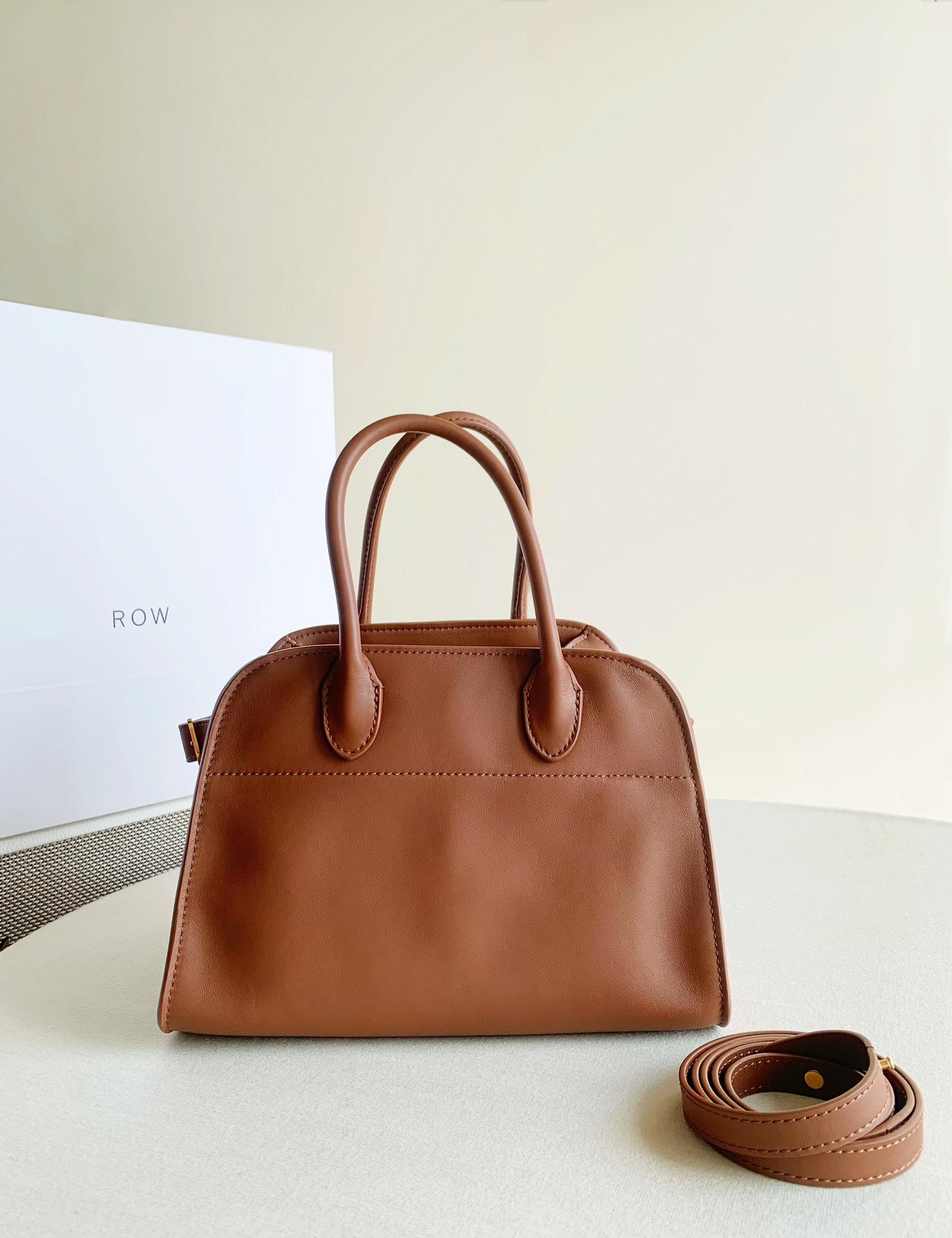 Row Margaux10 trumpet saddle leather golden brown