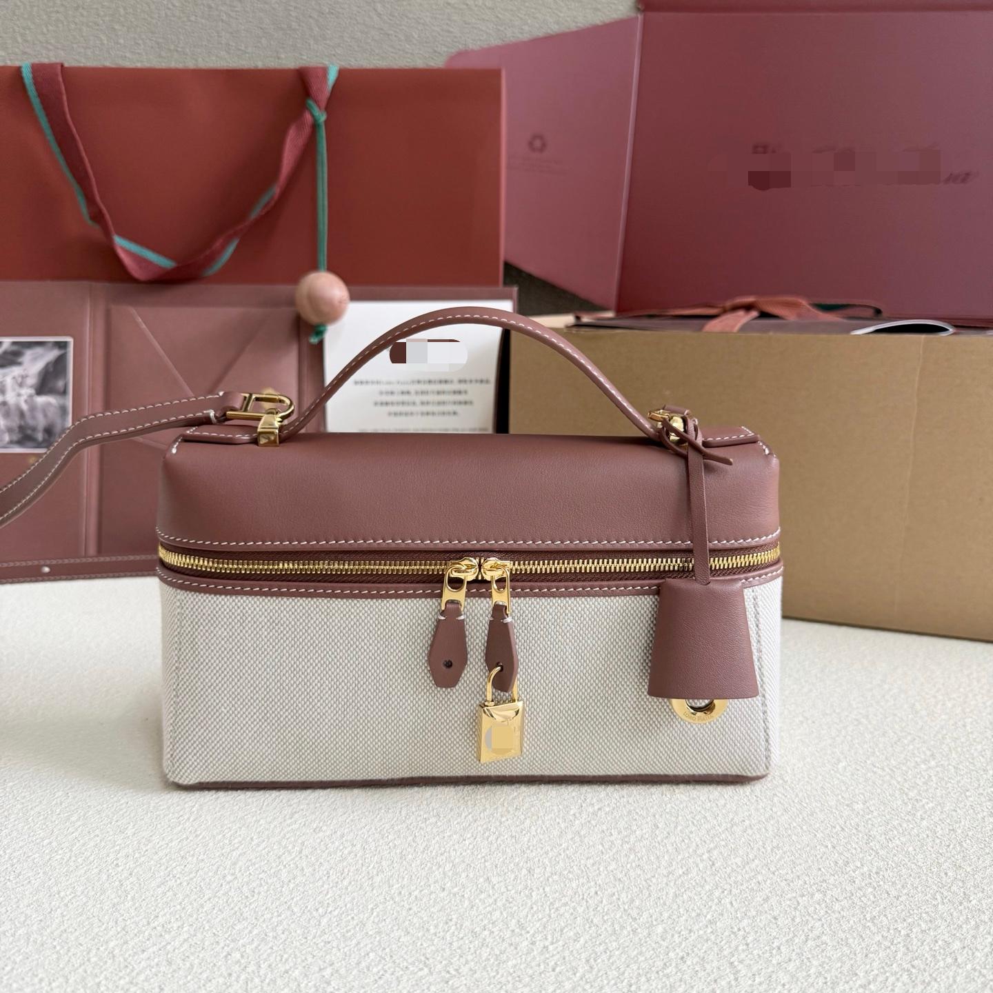 LP23 Caramel canvas Extra Bag